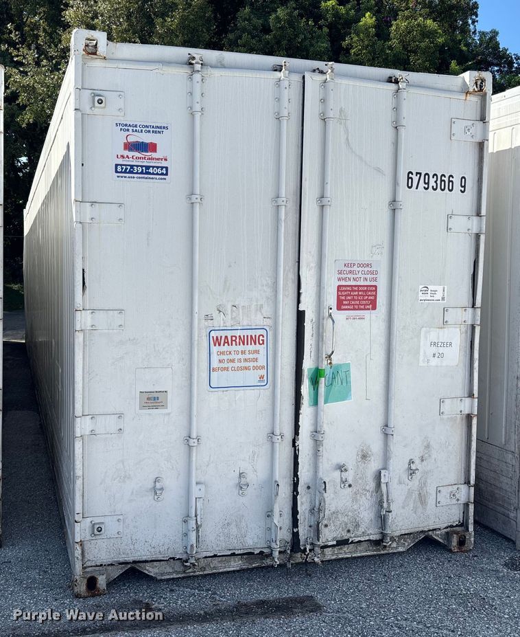 image for item EC3853 2021 USA-Containers refrigerated shipping container