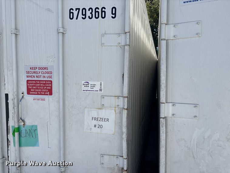 image for item EC3853 2021 USA-Containers refrigerated shipping container