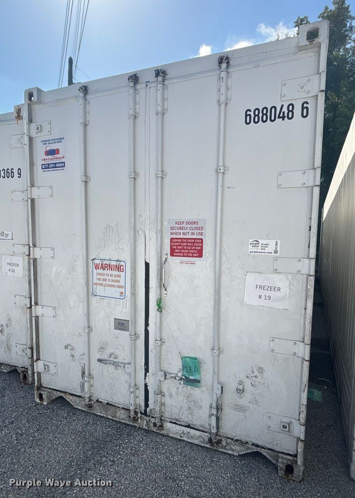 image for item EC3854 2022 USA-Containers refrigerated shipping container