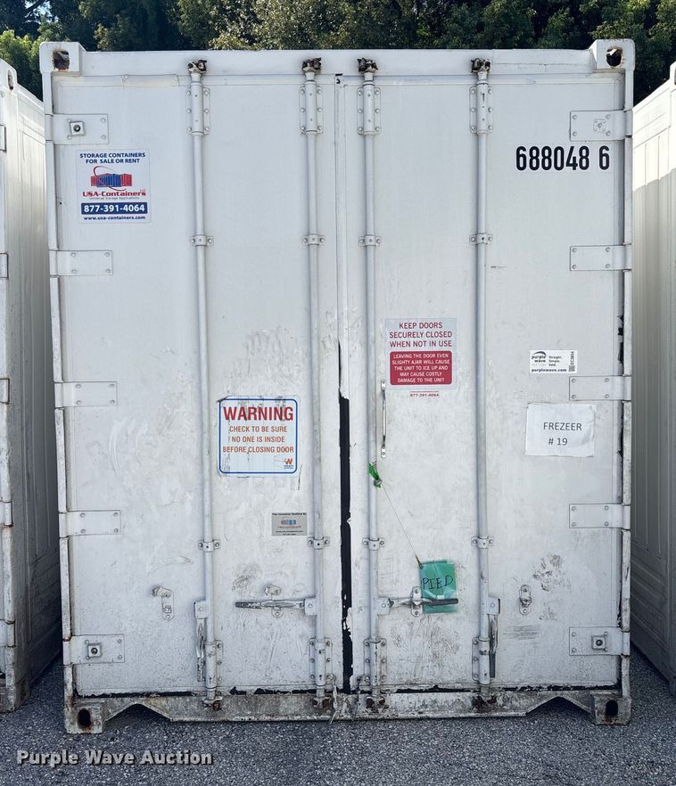 image for item EC3854 2022 USA-Containers refrigerated shipping container