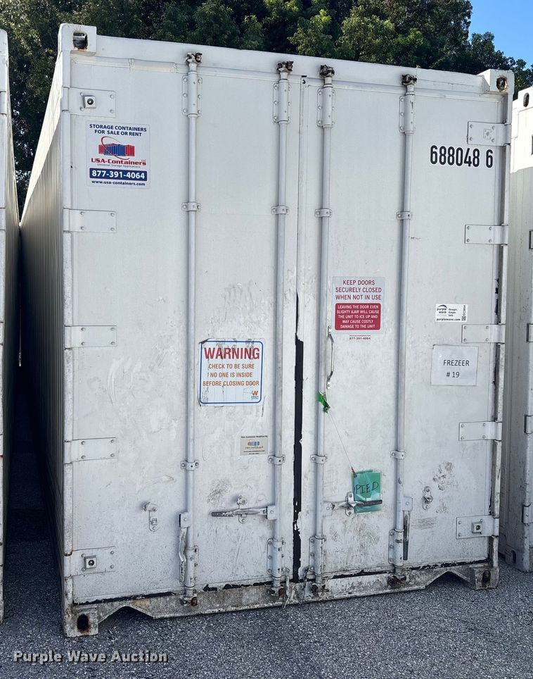 image for item EC3854 2022 USA-Containers refrigerated shipping container