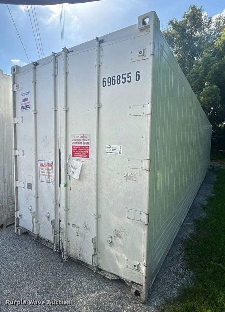 image for item EC3855 2022 USA-Containers refrigerated shipping container