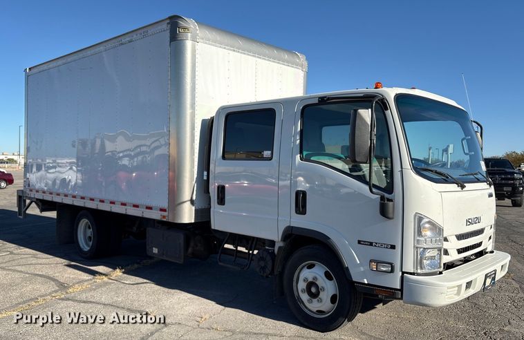 image for item EC8031 2022 Isuzu NQR Crew Cab box truck