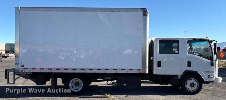 image for item EC8031 2022 Isuzu NQR Crew Cab box truck