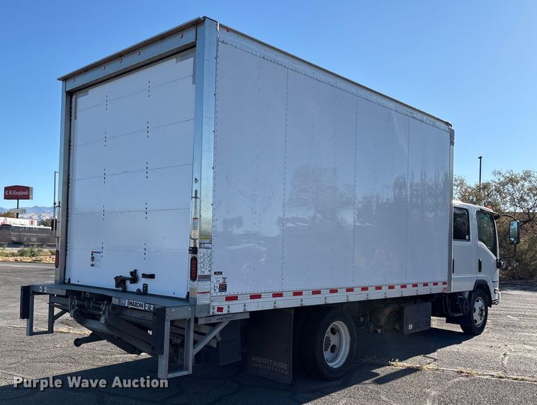 image for item EC8031 2022 Isuzu NQR Crew Cab box truck