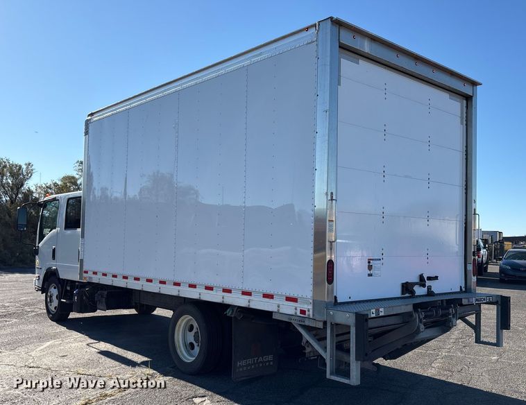 image for item EC8031 2022 Isuzu NQR Crew Cab box truck