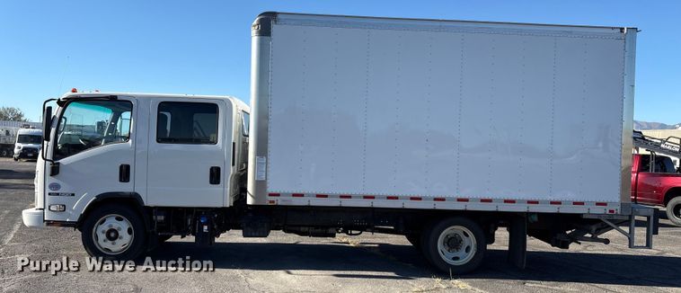 image for item EC8031 2022 Isuzu NQR Crew Cab box truck