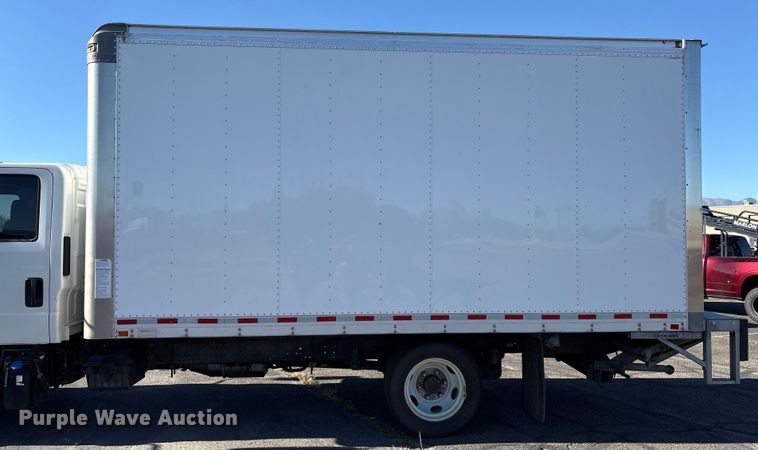 image for item EC8031 2022 Isuzu NQR Crew Cab box truck