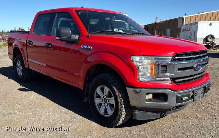 image for item EC8088 2018 Ford F150 SuperCrew pickup truck