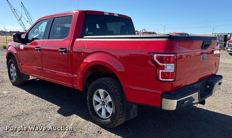 image for item EC8088 2018 Ford F150 SuperCrew pickup truck