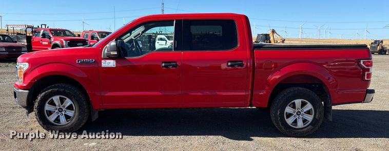 image for item EC8088 2018 Ford F150 SuperCrew pickup truck