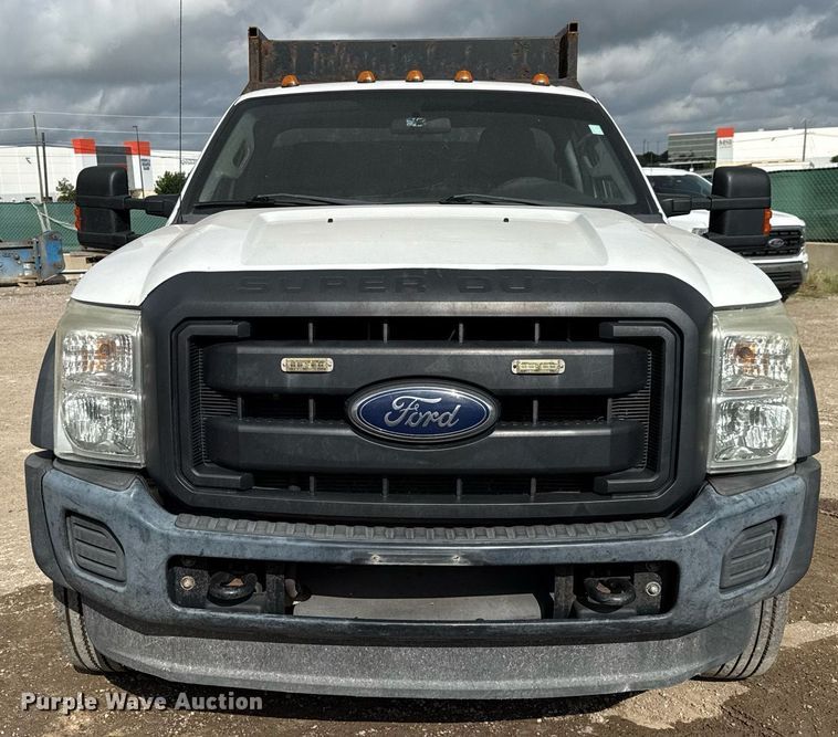 image for item ED5777 2016 Ford F450 Super Duty XL flatbed truck