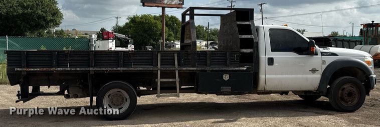 image for item ED5777 2016 Ford F450 Super Duty XL flatbed truck