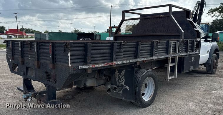 image for item ED5777 2016 Ford F450 Super Duty XL flatbed truck