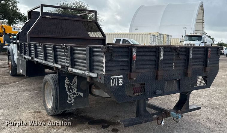 image for item ED5777 2016 Ford F450 Super Duty XL flatbed truck