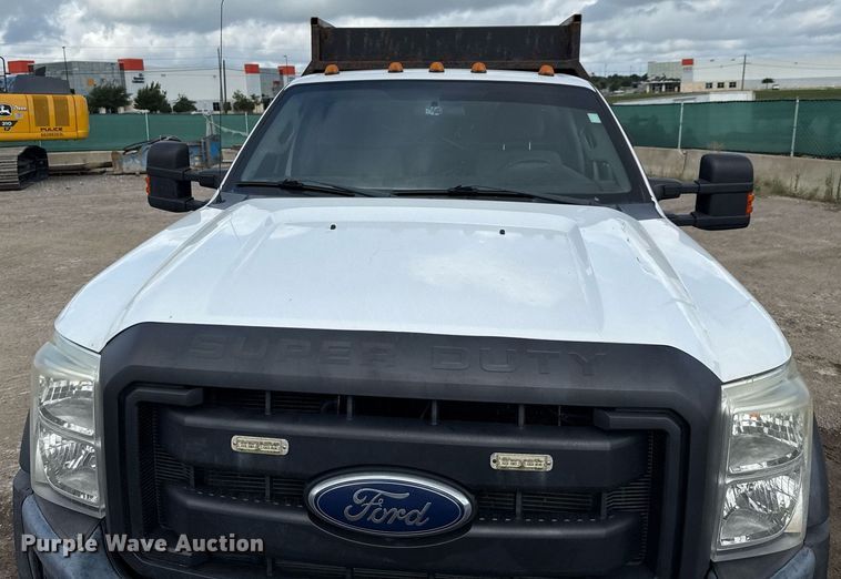 image for item ED5777 2016 Ford F450 Super Duty XL flatbed truck