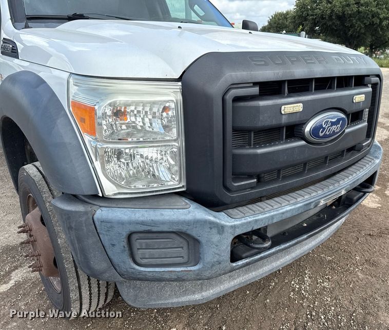 image for item ED5777 2016 Ford F450 Super Duty XL flatbed truck