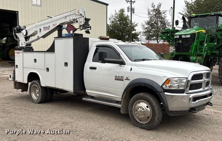 image for item EE4049 2018 RAM 5500 utility / service truck