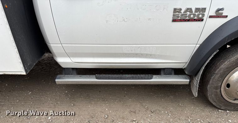 image for item EE4049 2018 RAM 5500 utility / service truck