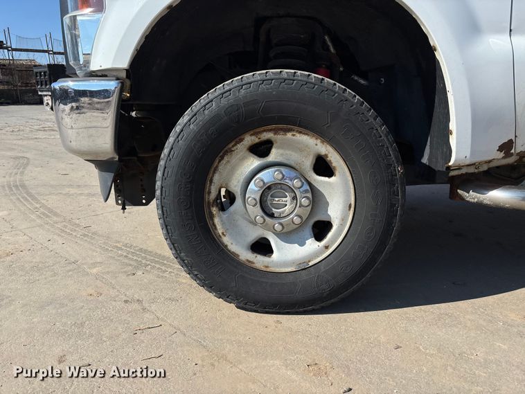 image for item EE4080 2009 Ford F350 utility bed pickup truck