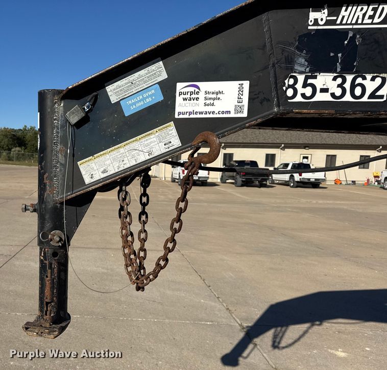 image for item EF2204 2011 Trailerman equipment trailer