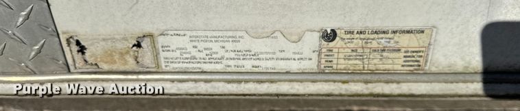 image for item EF2207 2006 Interstate T720TA3 enclosed cargo trailer