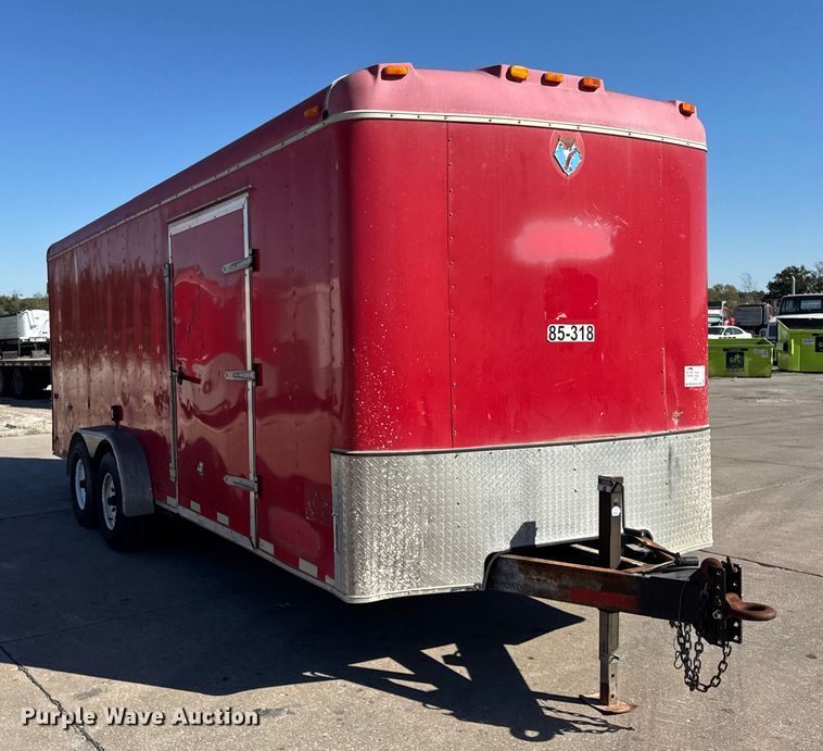 image for item EF2210 2009 Interstate enclosed cargo trailer