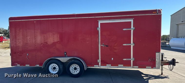 image for item EF2210 2009 Interstate enclosed cargo trailer