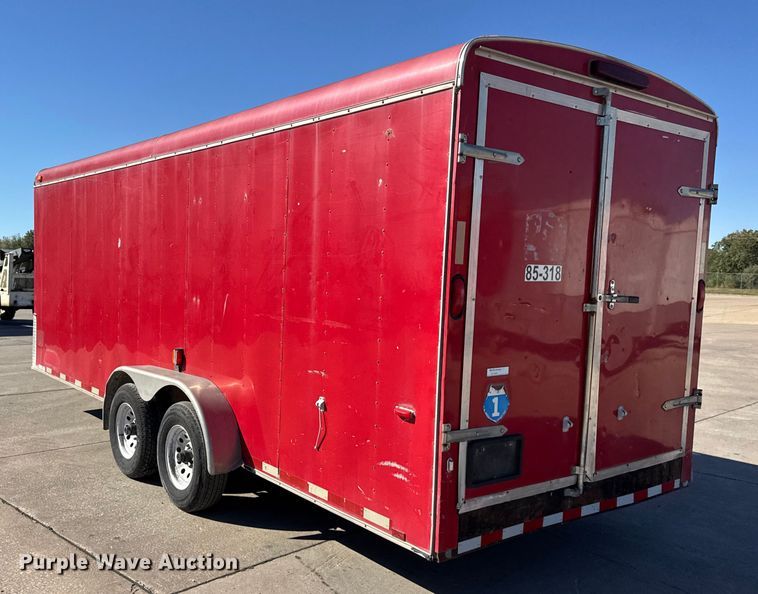 image for item EF2210 2009 Interstate enclosed cargo trailer