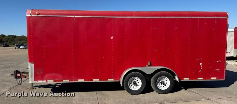 image for item EF2210 2009 Interstate enclosed cargo trailer