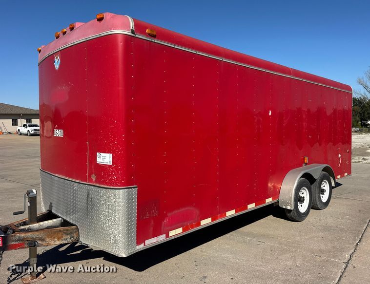 image for item EF2210 2009 Interstate enclosed cargo trailer