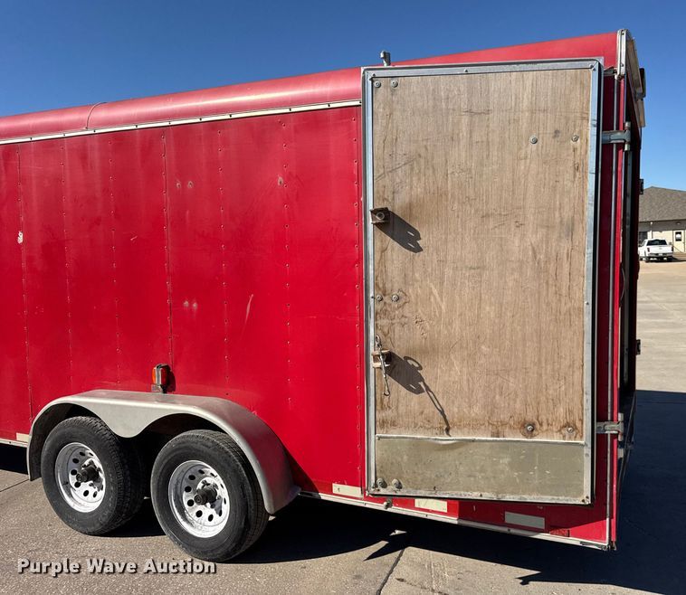 image for item EF2210 2009 Interstate enclosed cargo trailer