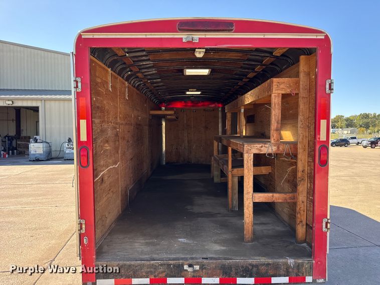 image for item EF2210 2009 Interstate enclosed cargo trailer