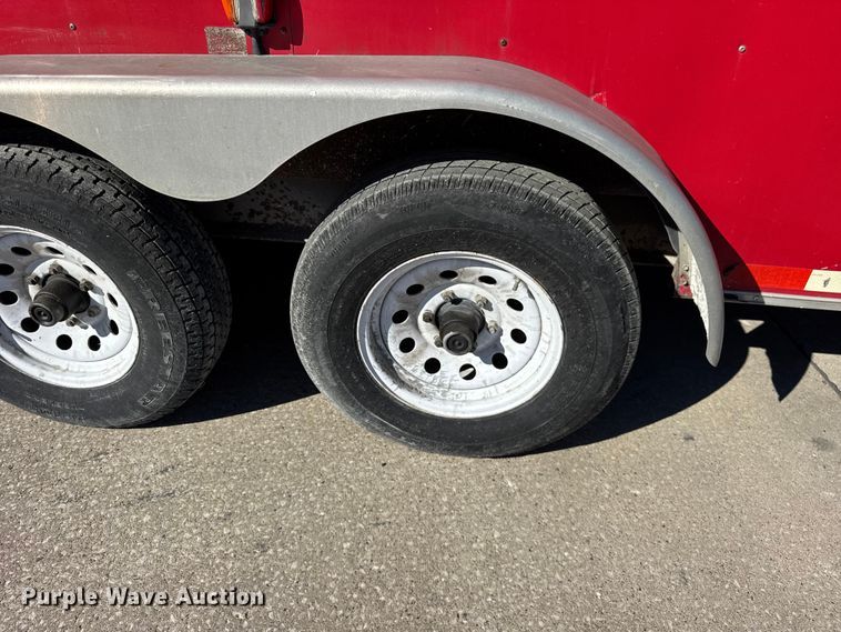 image for item EF2210 2009 Interstate enclosed cargo trailer