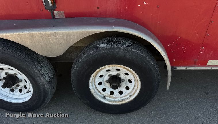 image for item EF2210 2009 Interstate enclosed cargo trailer