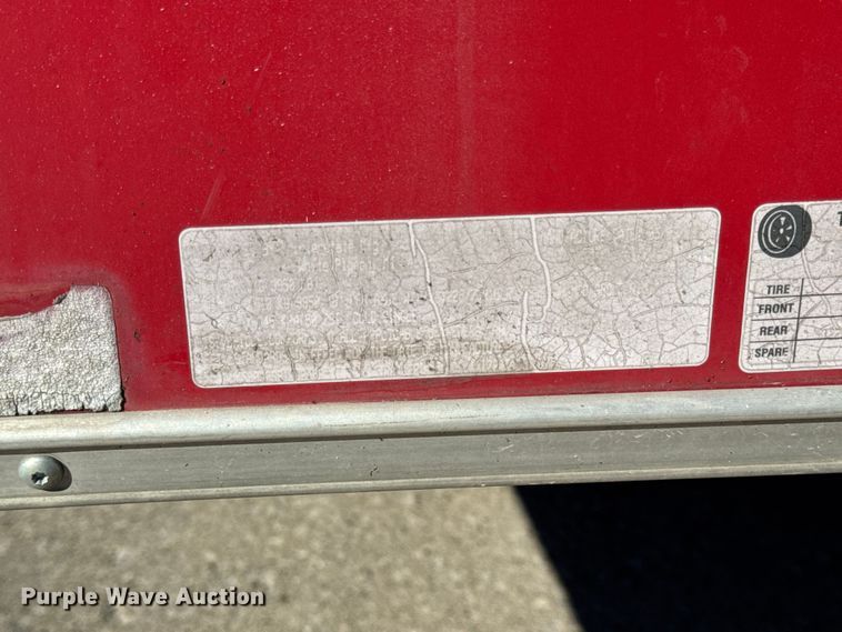 image for item EF2210 2009 Interstate enclosed cargo trailer