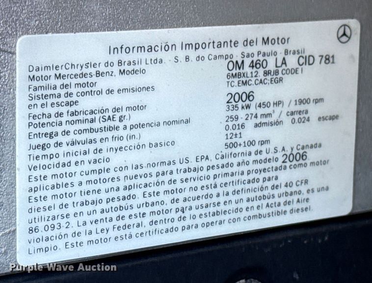 image for item EG6145 2007 Freightliner Business Class M2 flatbed truck