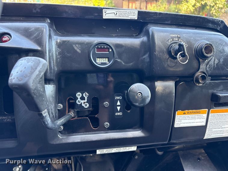 image for item EH7512 2015 Kawasaki Mule 4010 utility vehicle