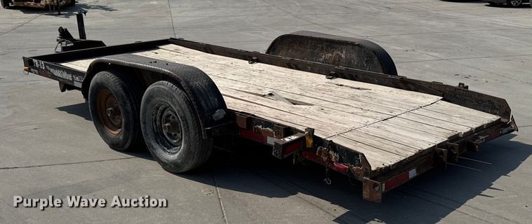 image for item EM2351 2002 Cronkite Ind 2600EWSA utility trailer