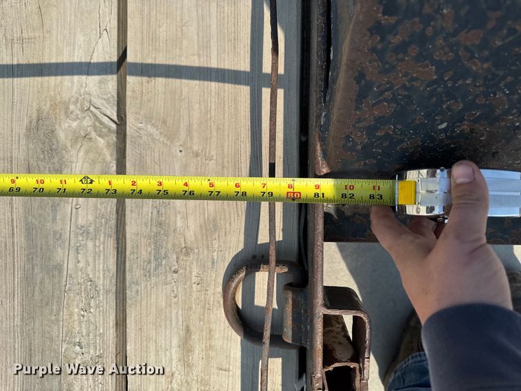 image for item EM2351 2002 Cronkite Ind 2600EWSA utility trailer