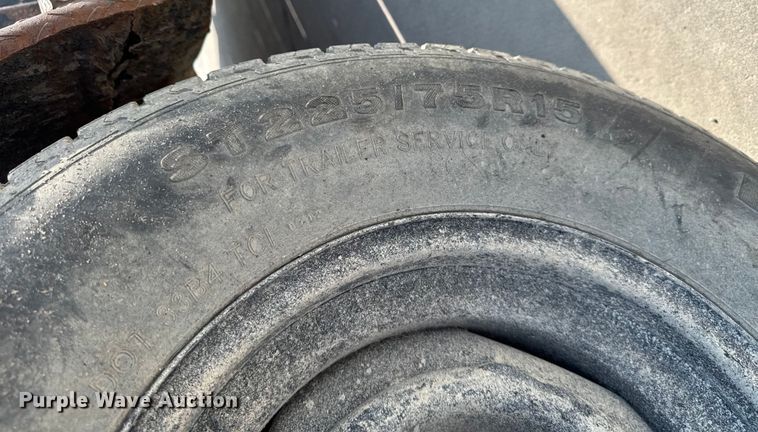 image for item EM2351 2002 Cronkite Ind 2600EWSA utility trailer