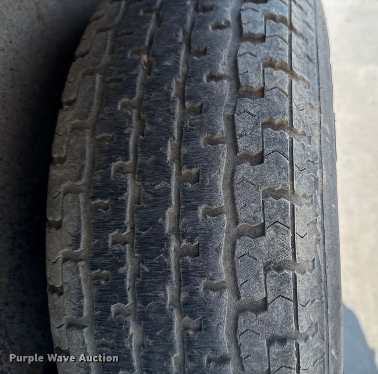 image for item EM2351 2002 Cronkite Ind 2600EWSA utility trailer