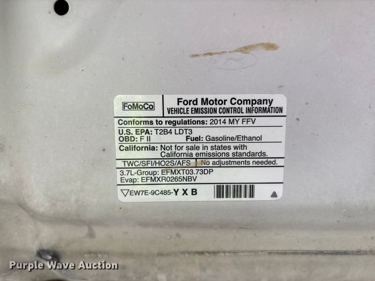 image for item EM6091 2014 Ford F150 pickup truck