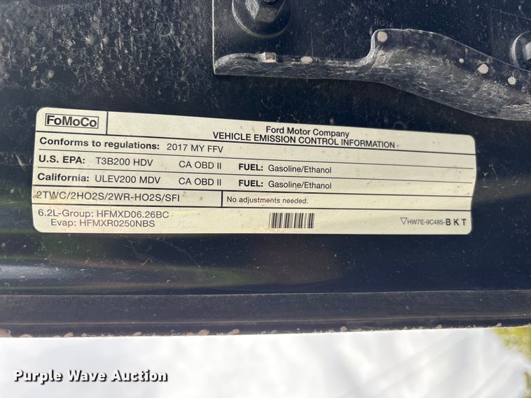 image for item EM6092 2017 Ford F350 Super Duty pickup truck