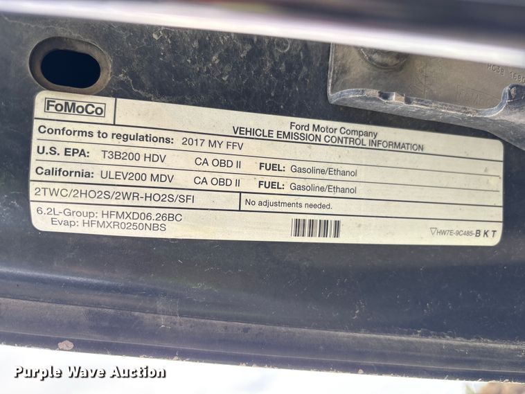 image for item EM6093 2017 Ford F250 Super Duty pickup truck