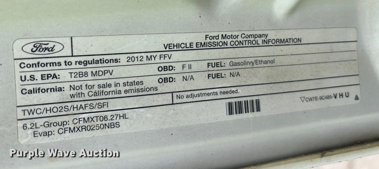 image for item EM6094 2012 Ford F250 Super Duty pickup truck