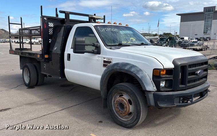 image for item EM6096 2008 Ford F450 Super Duty flatbed truck