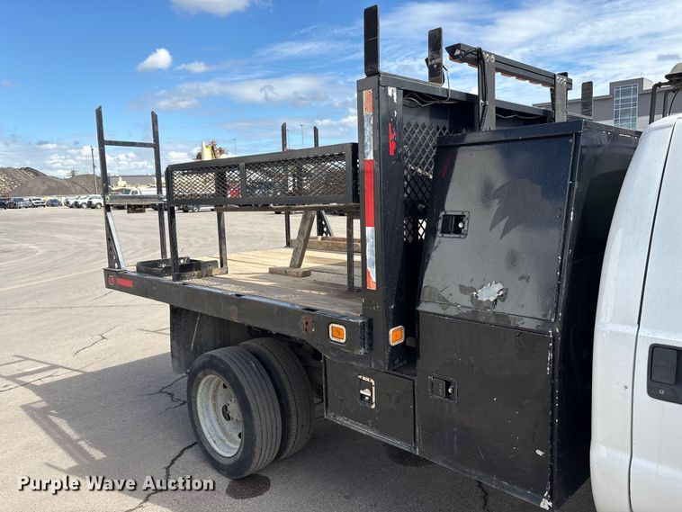 image for item EM6096 2008 Ford F450 Super Duty flatbed truck
