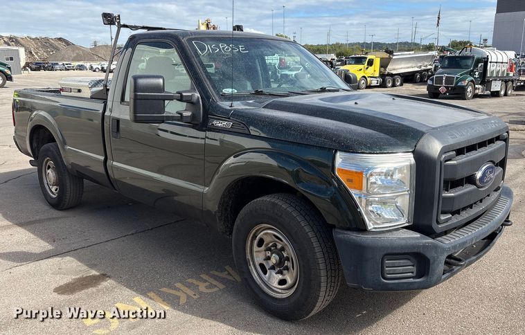 image for item EM6097 2016 Ford F250 Super Duty Quad Cab dump bed pickup truck