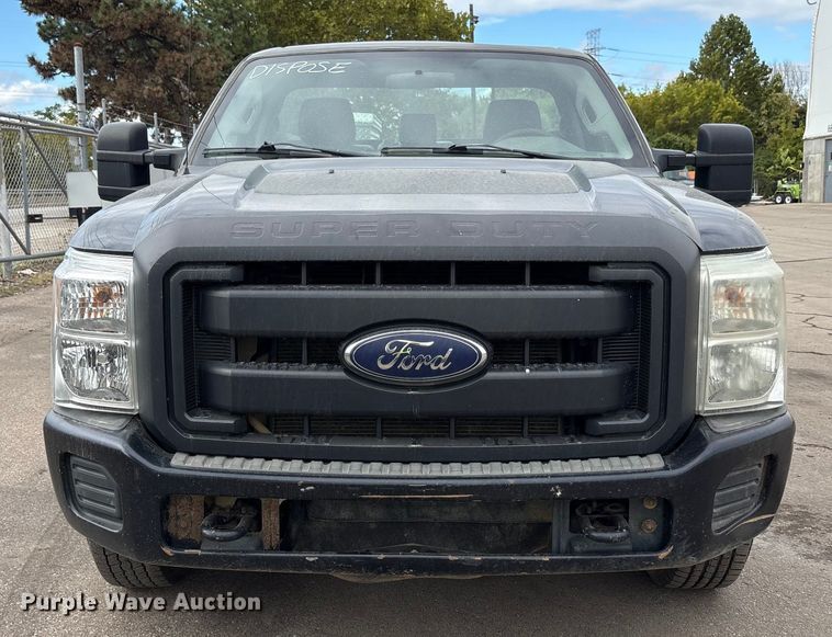 image for item EM6099 2012 Ford F350 Super Duty utility bed pickup truck